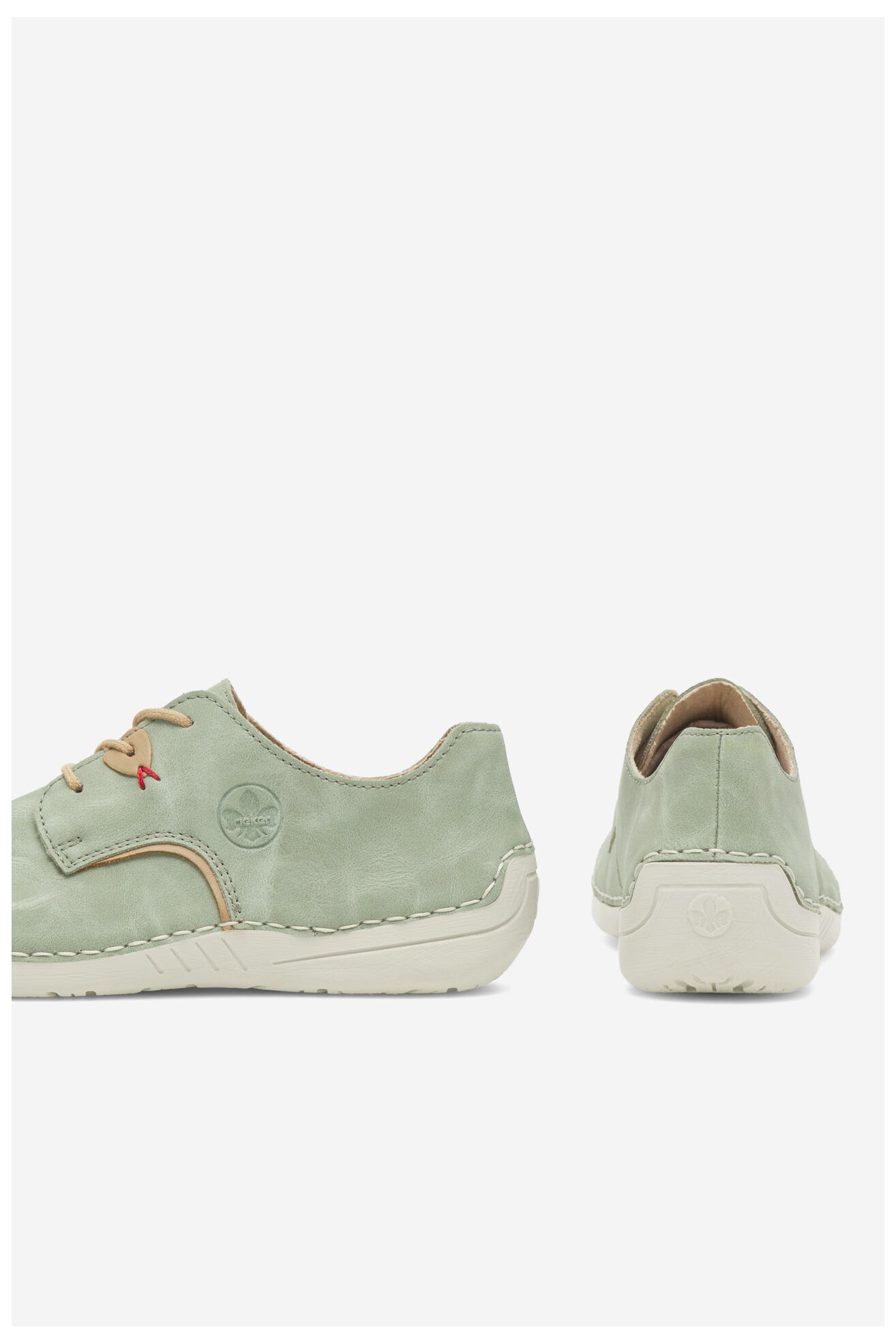 Cipele Rieker 52528-52 ZELENA