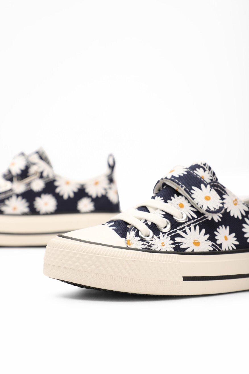 Nelli Blu - Trampki z printem granatowe - 5903698323459