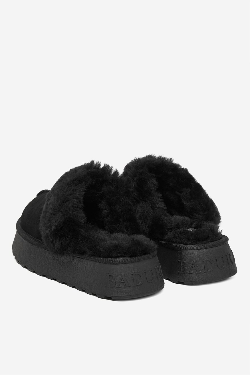 Badura - Mule zamszowe - 5906751276488