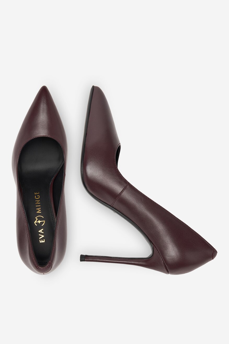 EVA MINGE - Szpilki skórzane - 5906751273814