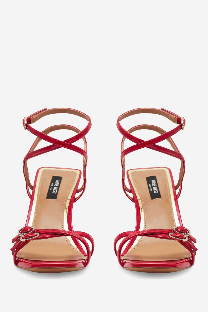 Sandály NINE WEST ČERVENÁ - 5905588473619