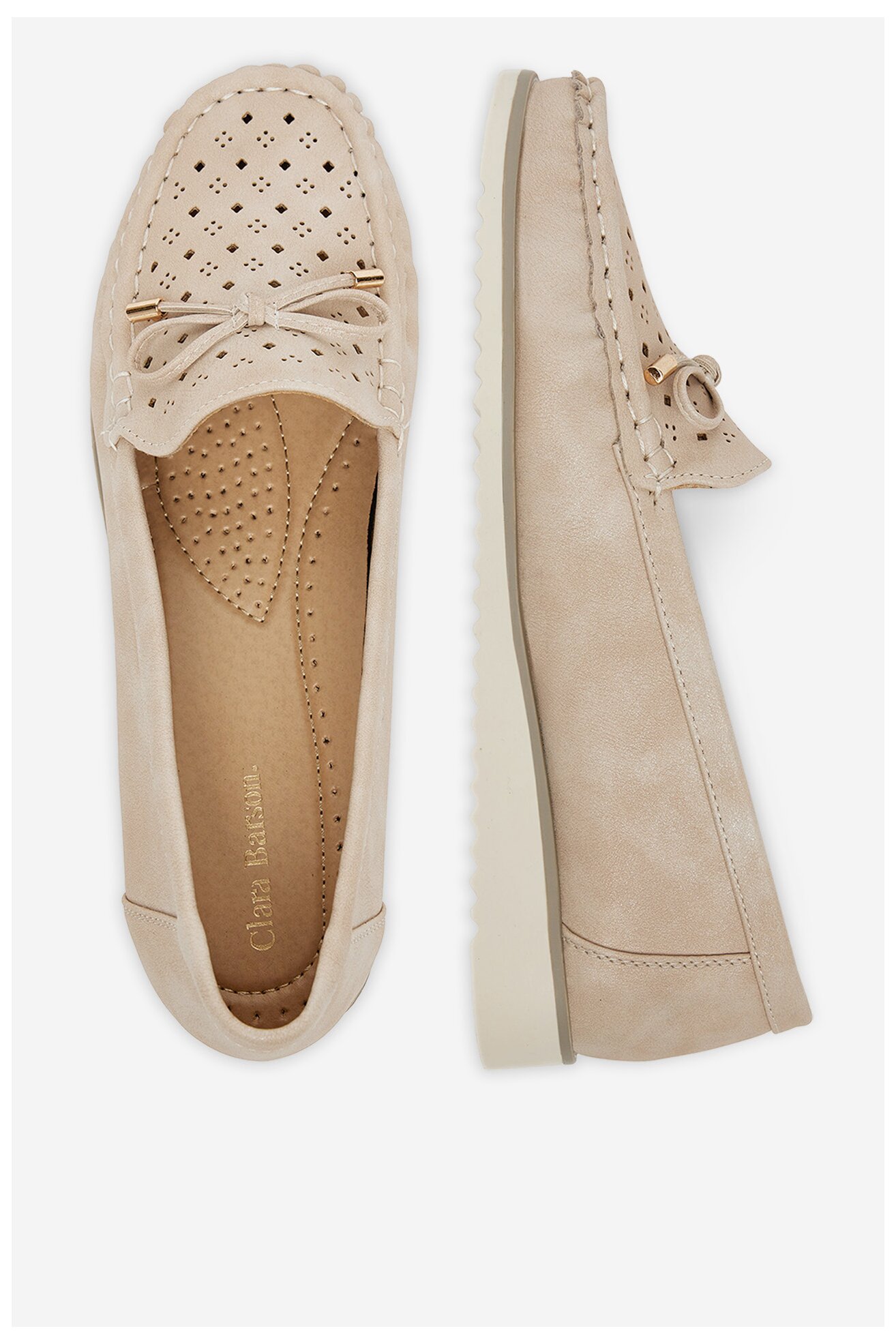 Mokasine Clara Barson MADDY WSS20690-01 BEŽ