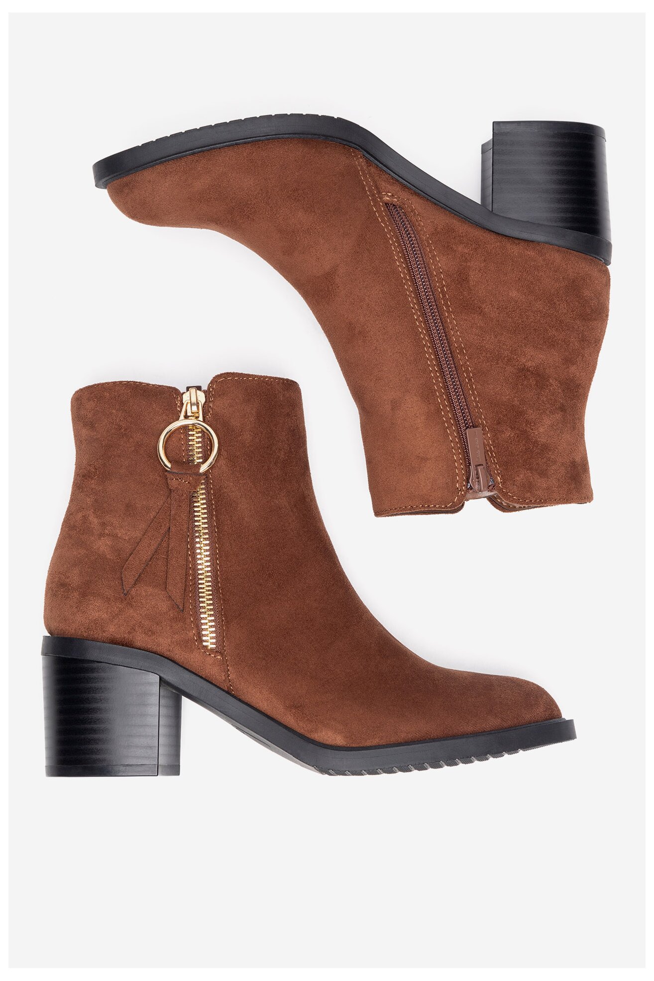 Kratke čizme Clara Barson LS5276-02A BRAON