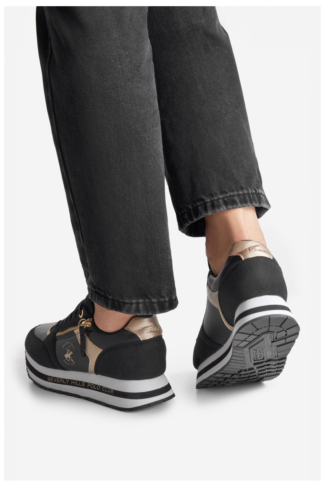 Obuwie sportowe Beverly Hills Polo Club V12-694 Czarny