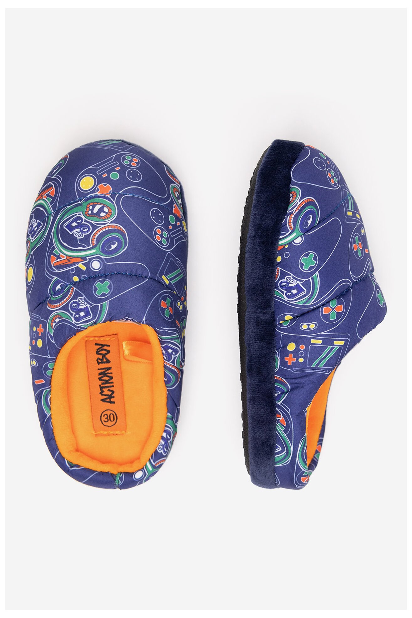 Kapcie Action Boy P3141001K Granatowy