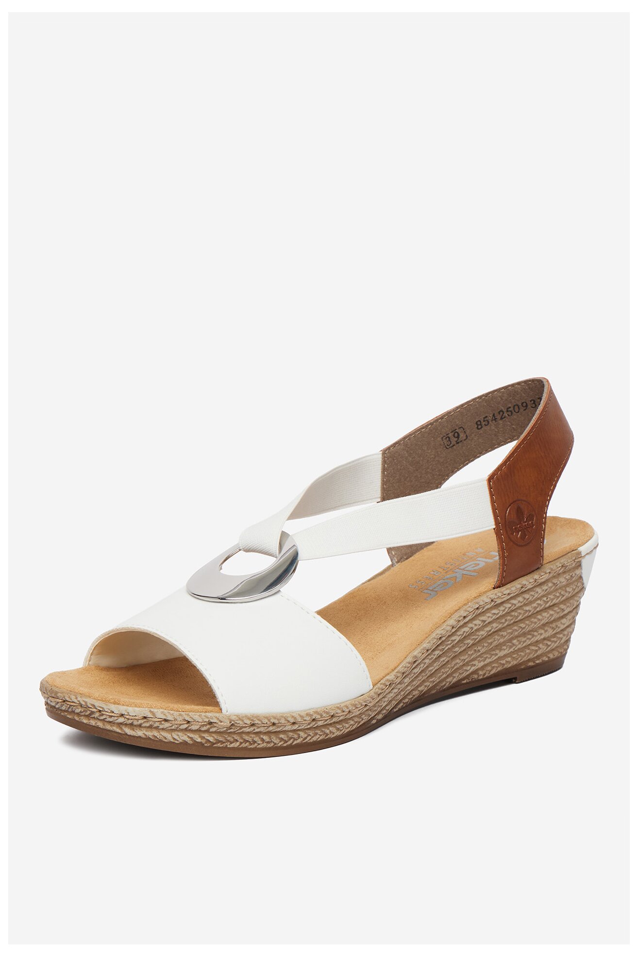 Sandały Rieker CEO-624H6-81 Biały