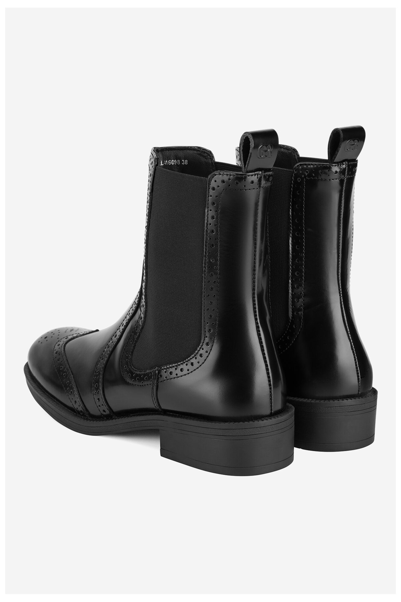 Botki Gino Rossi RUSSELL-116098 Czarny