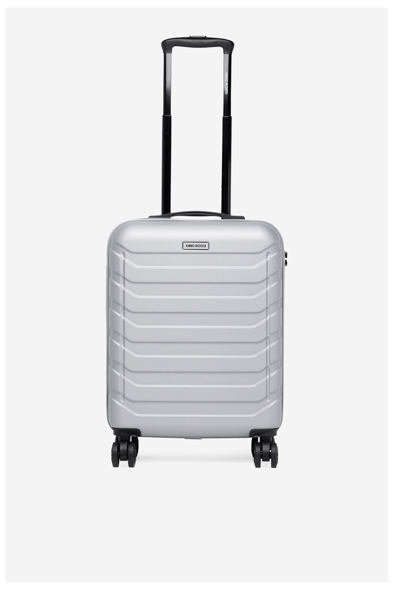 Walizka Gino Rossi CEO-GIN-S-003-05-SILVER2 Srebrny