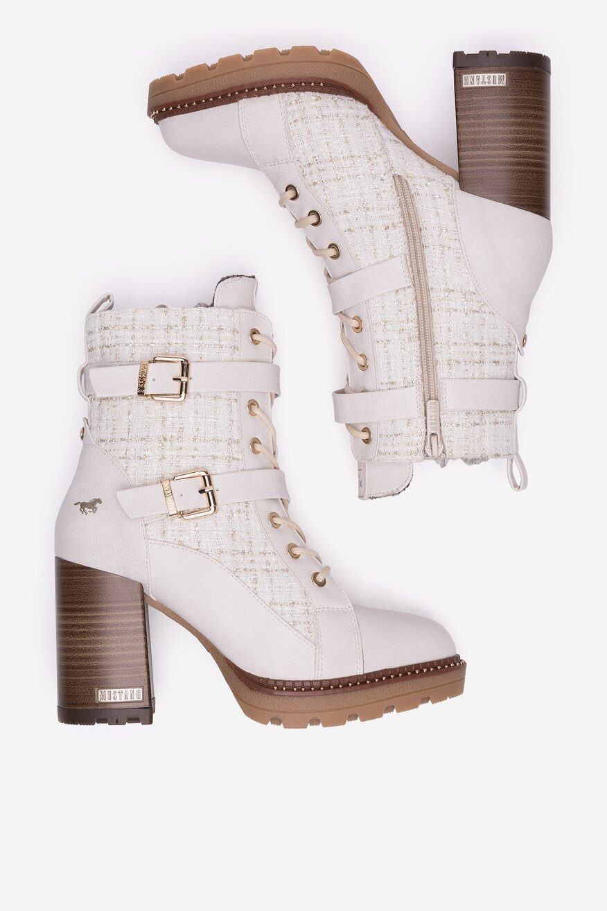 
                Боти Mustang БЯЛ - 5905588861577