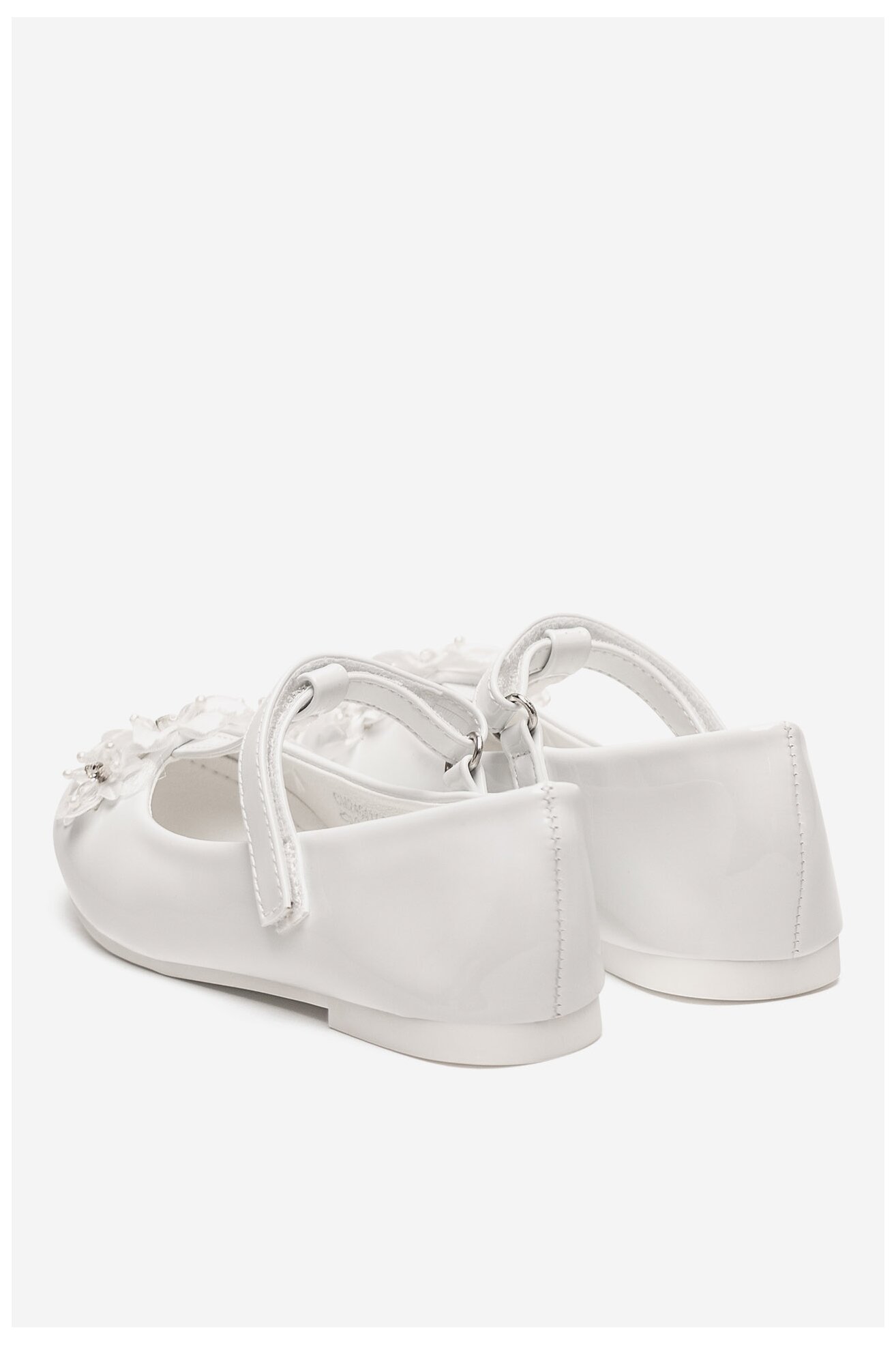 Baleriny Nelli Blu CM240417-7 Biały