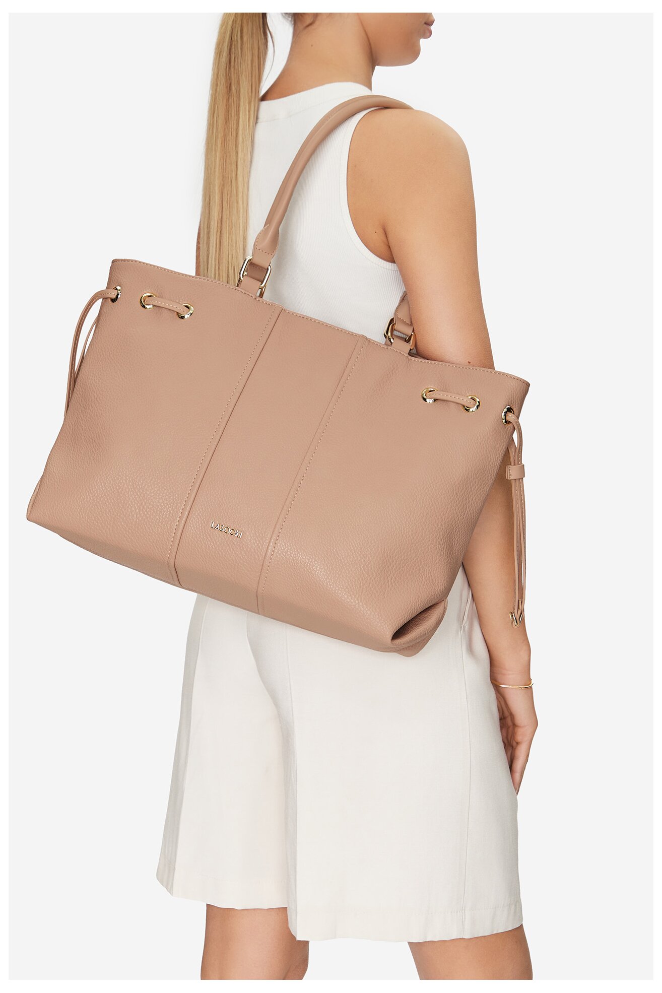 Kézitáska Lasocki LSK-X-001-07 BÉZS