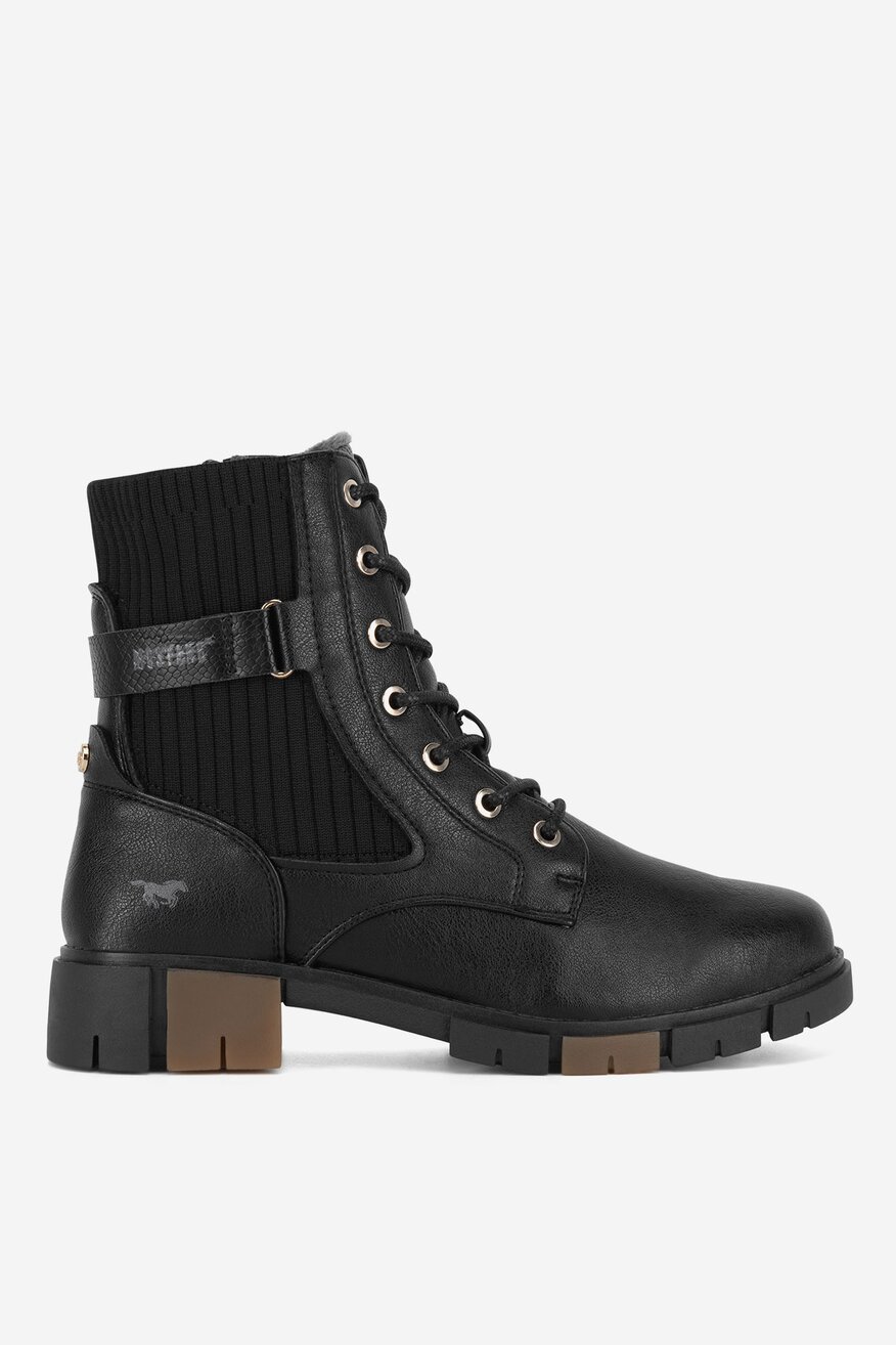 
                Bocanci Mustang NEGRU - 5905588863571