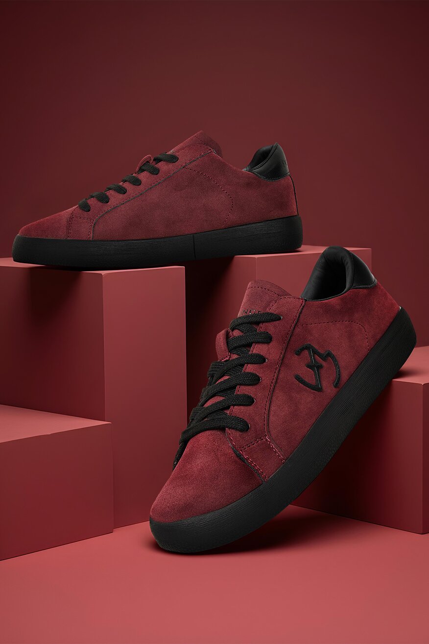 Tornacipő EVA MINGE BORDÓ - 5906751432297