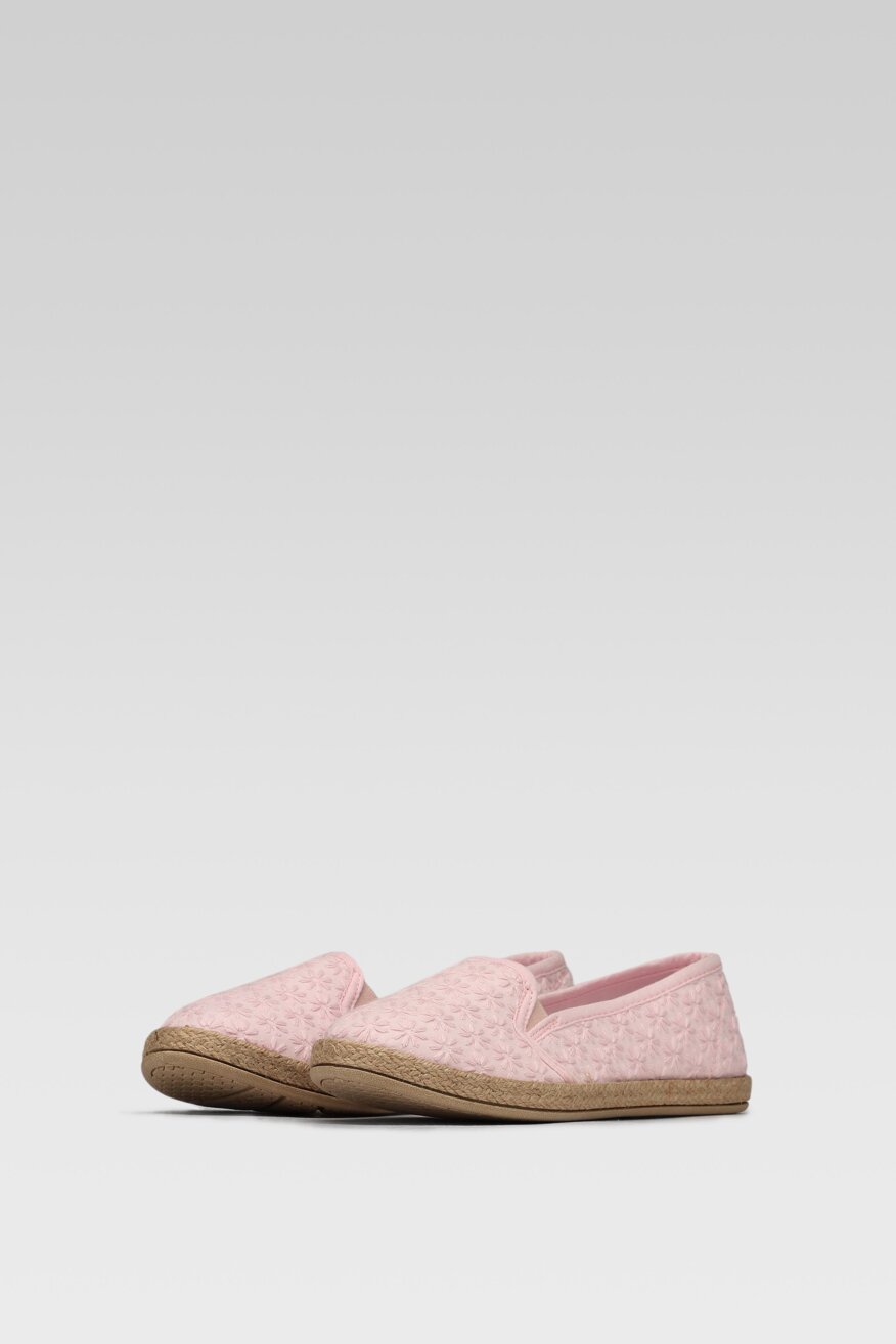
                Jenny Fairy - Espadryle boho różowe - 5903698440163