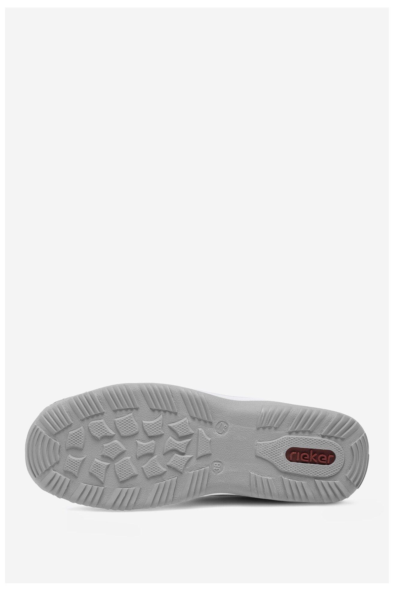 Półbuty Rieker L0539-80 Biały