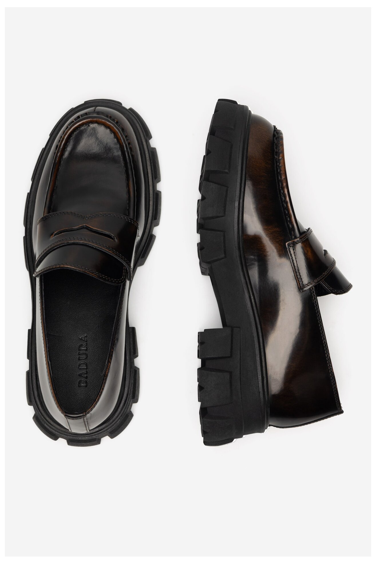 Mocasini Badura ELANA-01WI-002 MARO ÎNCHIS