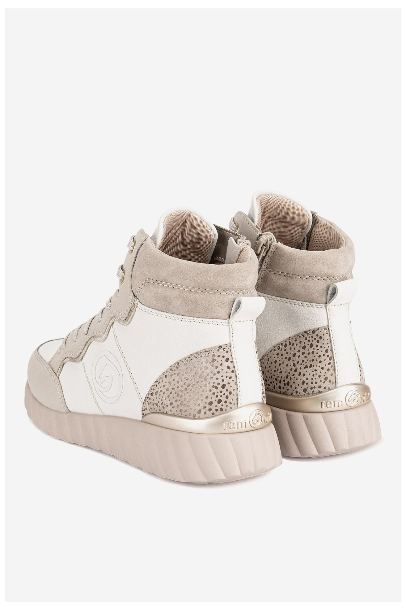 Trzewiki Remonte D5984-60 Beżowy
