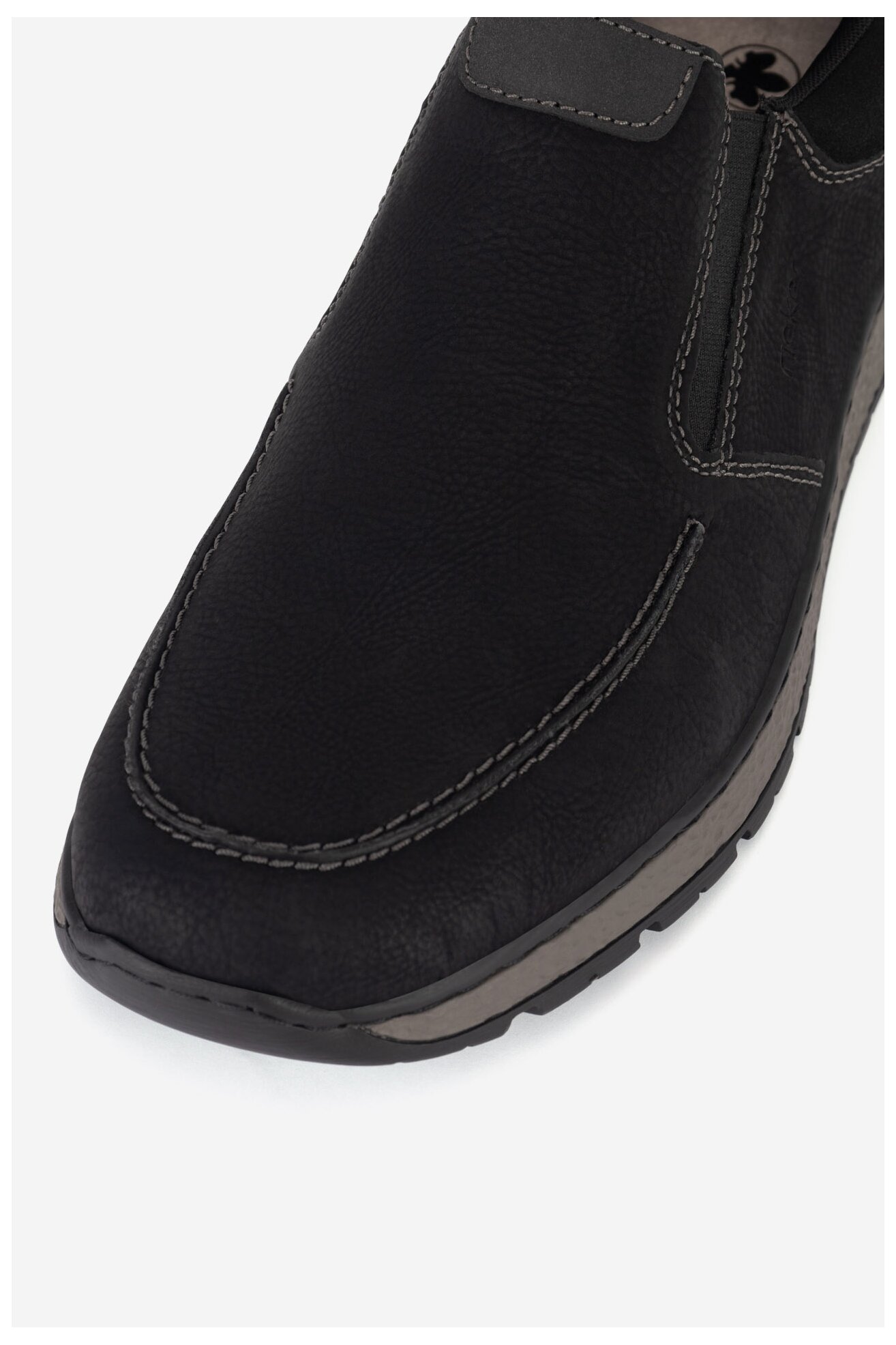 Półbuty Rieker B9062-00 Czarny