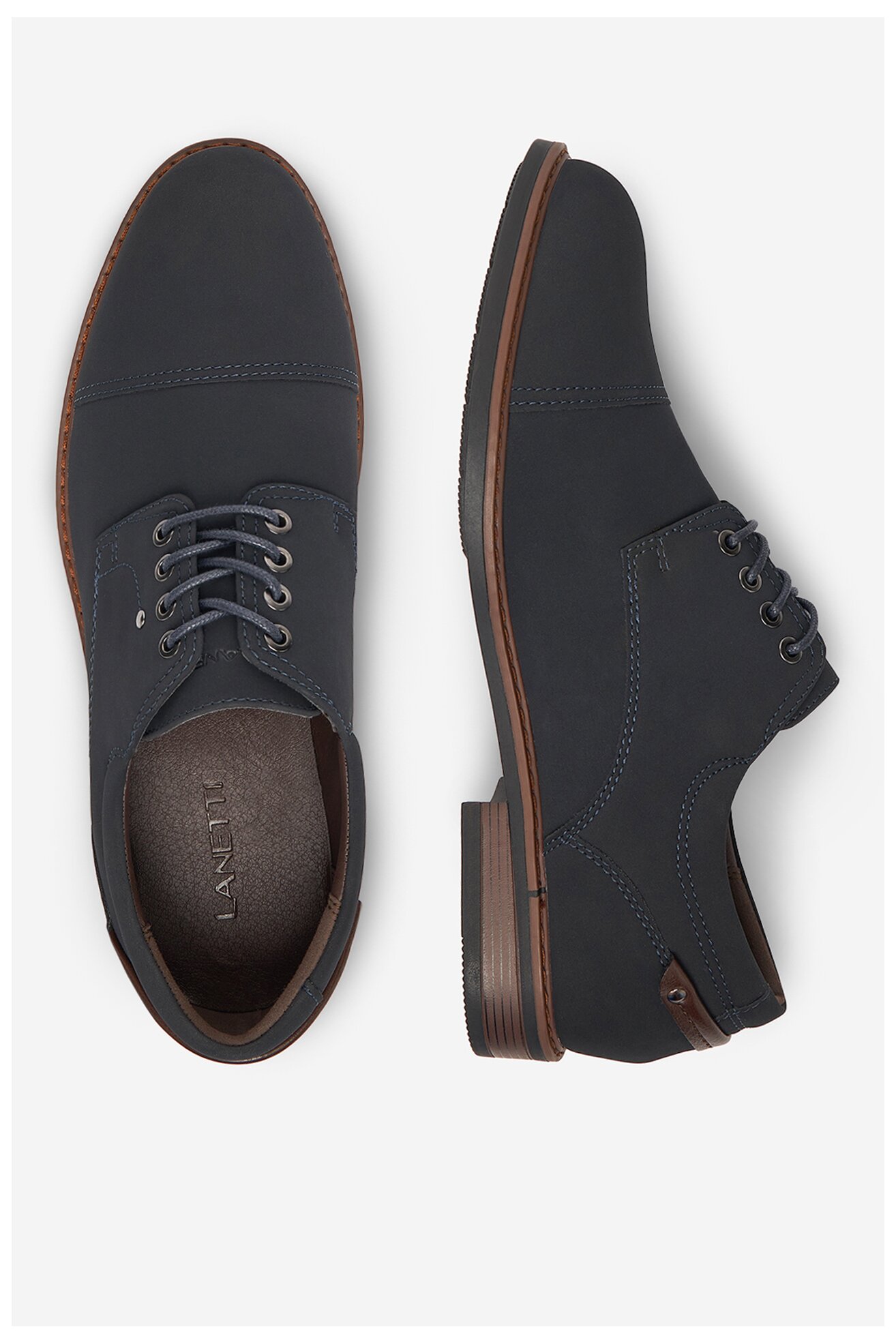 Cipele Lanetti CEO-LOBO-01 MBS KOBALT PLAVA