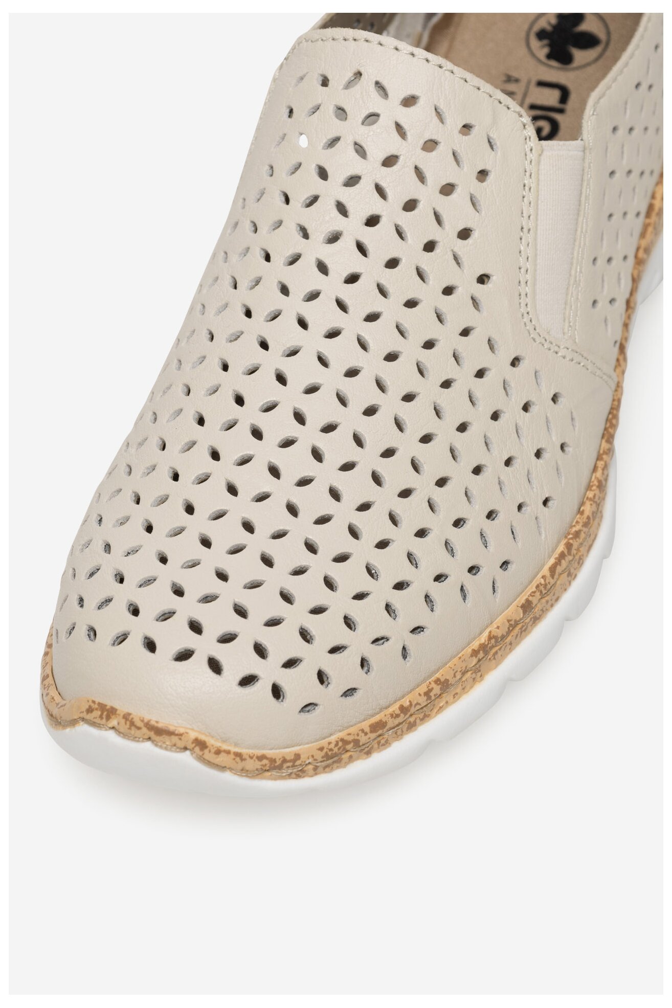 Половинки обувки Rieker N4251-60 БЕЖОВ