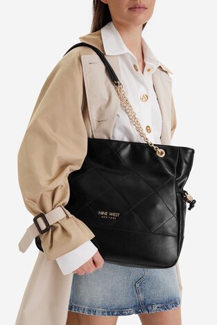 Сумка З Ремінцем NINE WEST EO-BELLIS-LX10277 ЧОРНИЙ