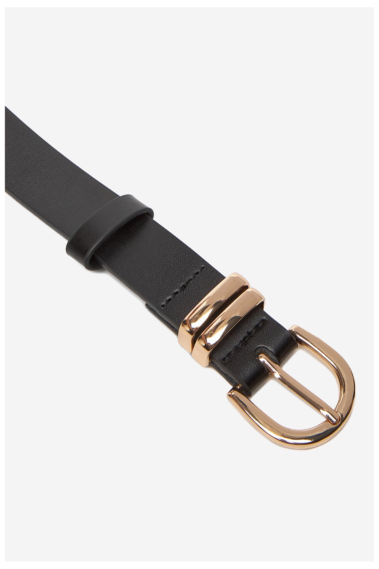 Pasek damski DeeZee SS23260-A Czarny