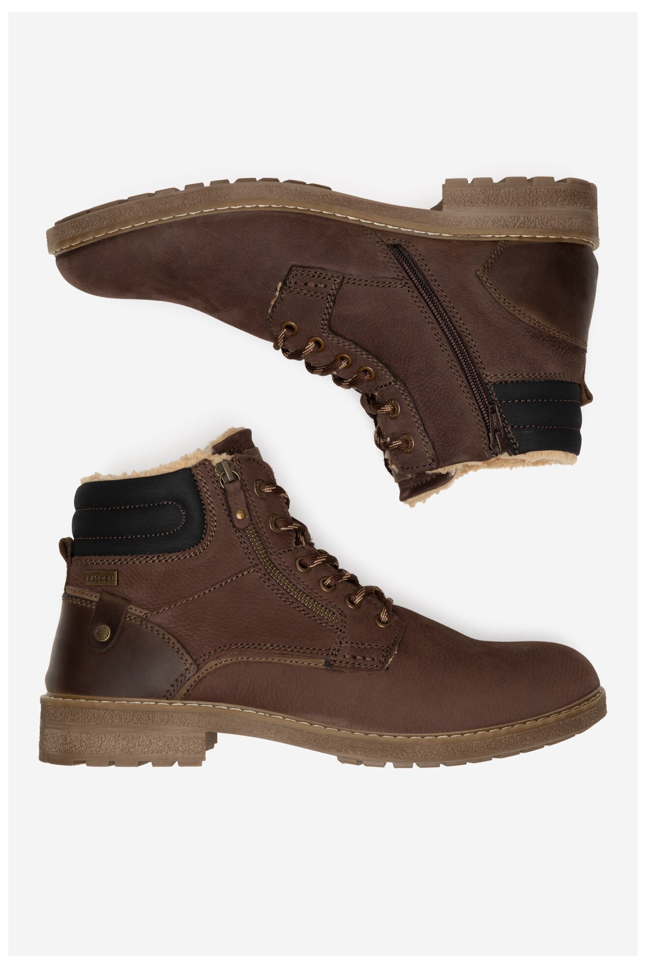 Csizma Lasocki TRANCE-04 MI08 SÖTÉTBARNA