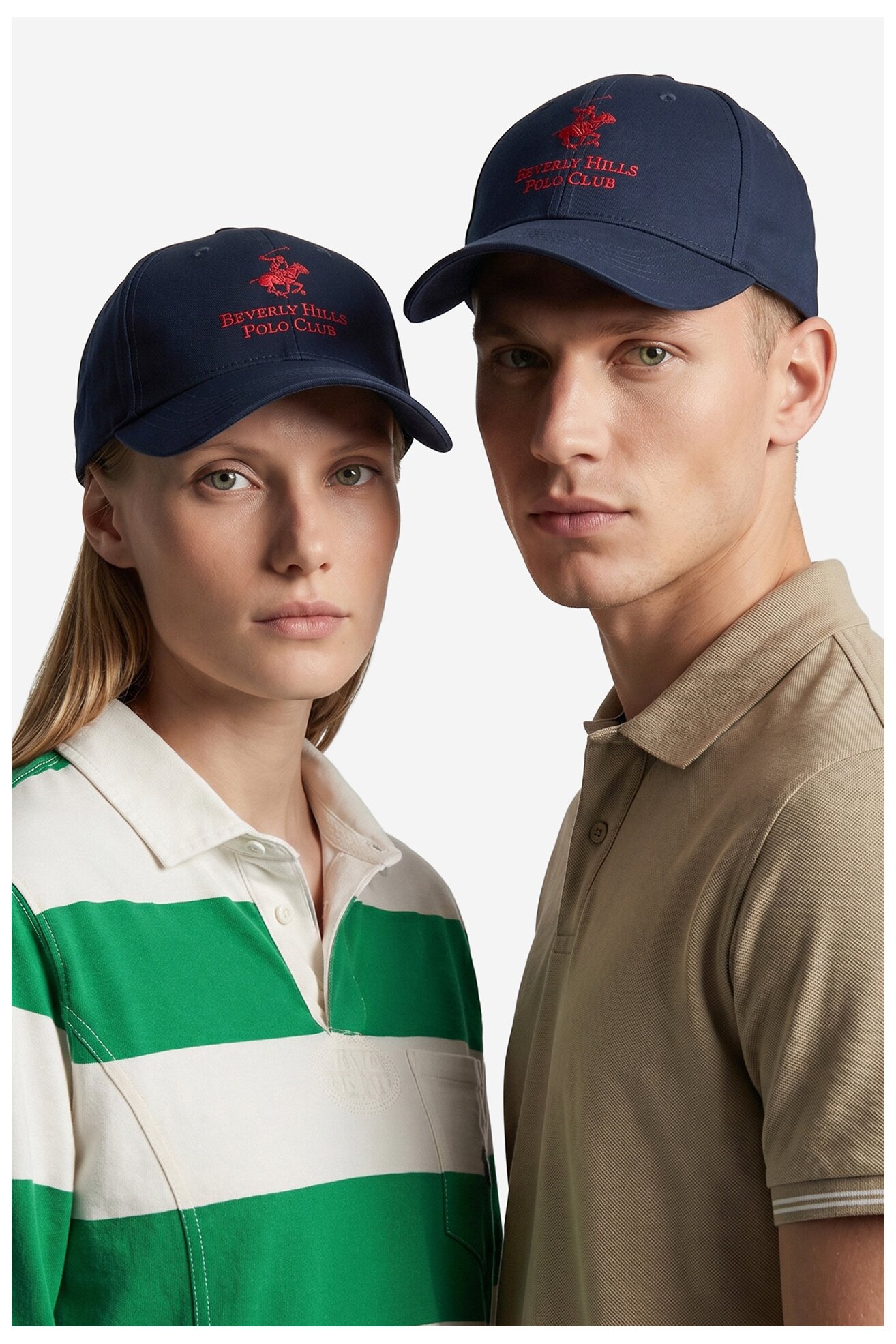Kačket Beverly Hills Polo Club CWBEO-BHPC-U3-002-SS26 MORNARSKO PLAVA