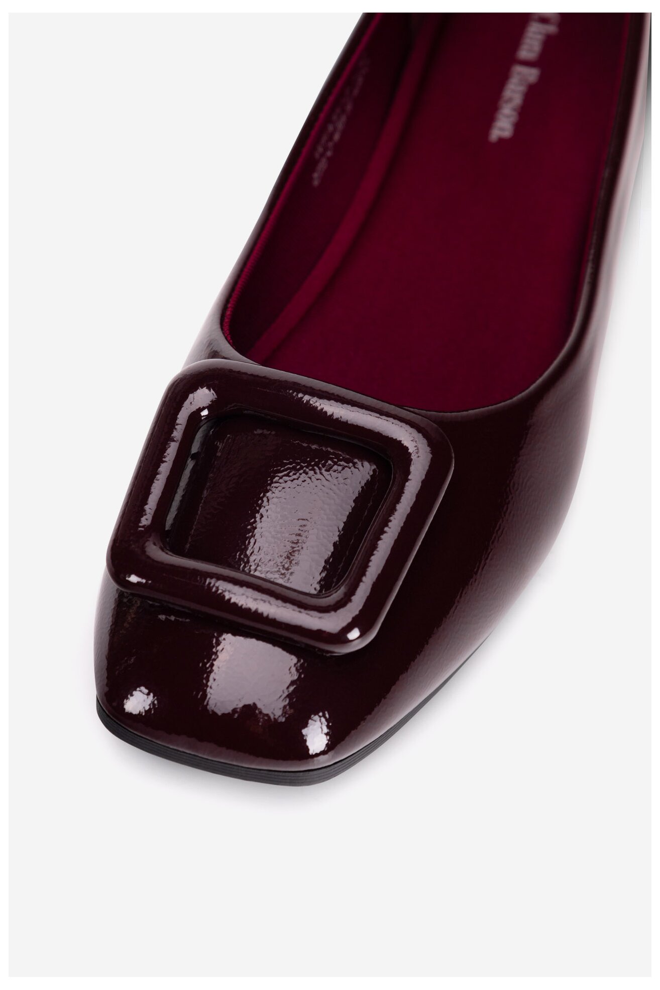 Baleriny Clara Barson WFA3513-1 BORDÓ