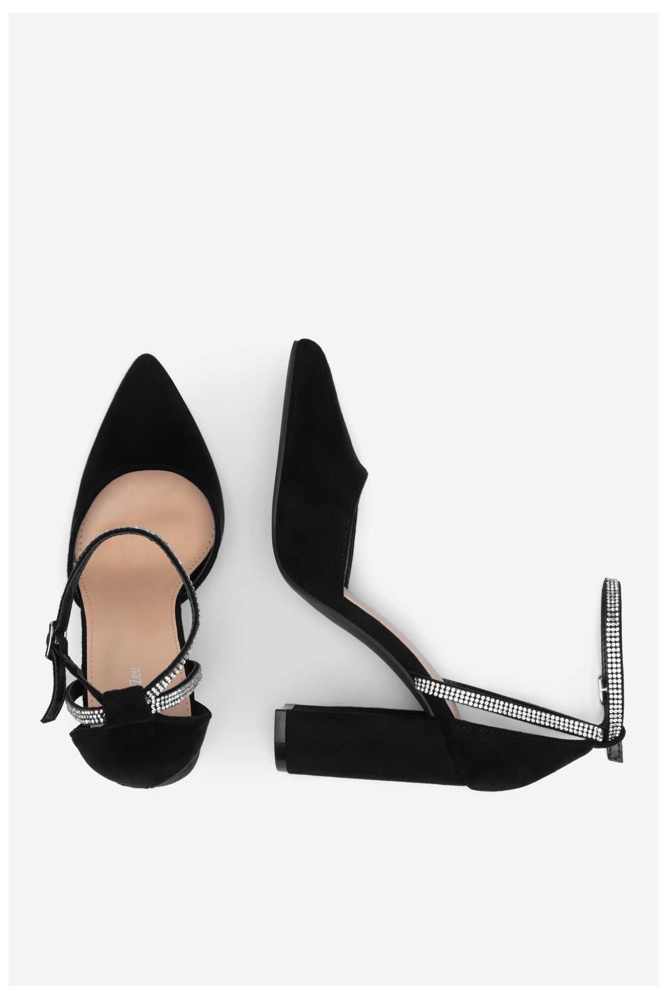 Елегантни обувки DeeZee WSS21503-01 ЧЕРЕН