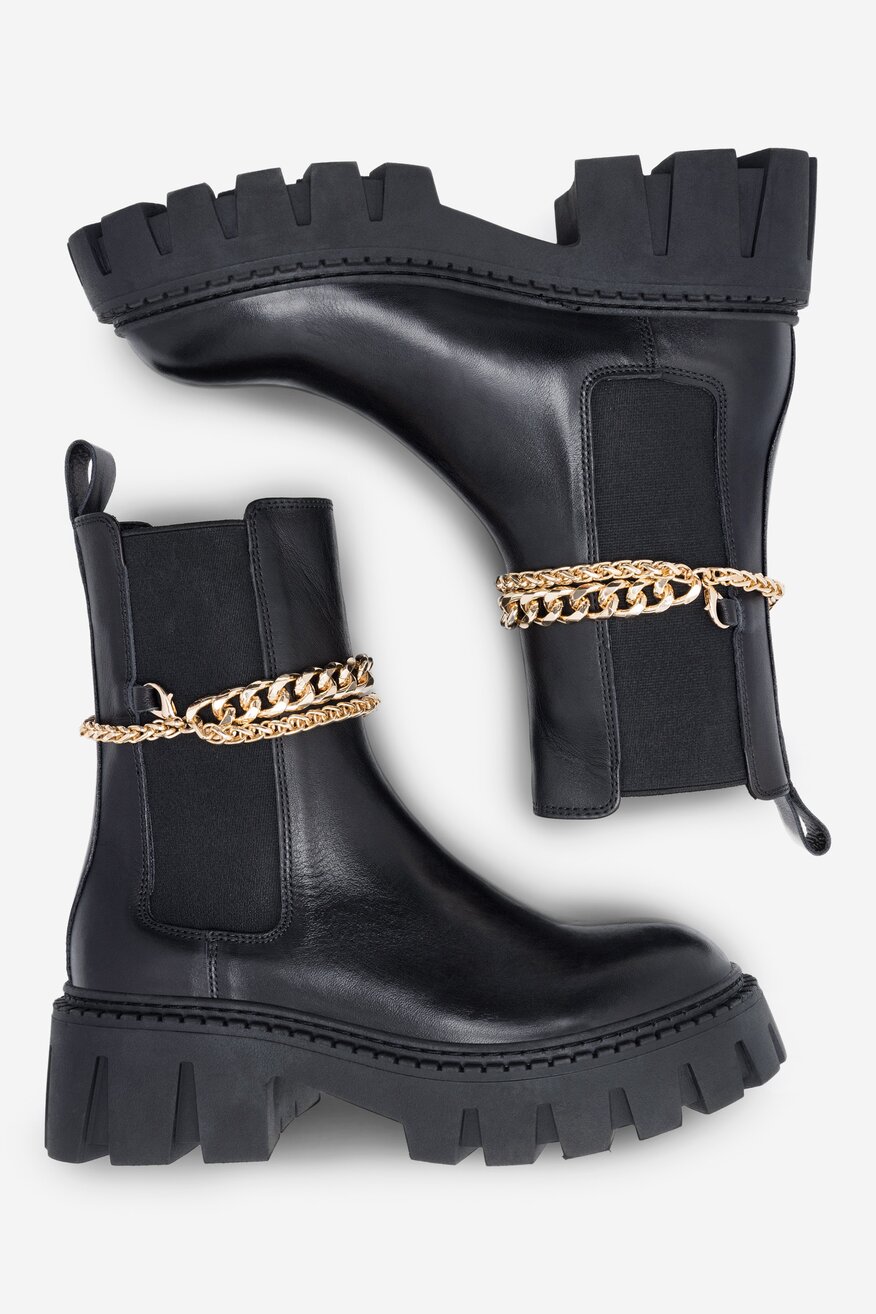 
                Ghete EVA MINGE NEGRU - 5905588134008