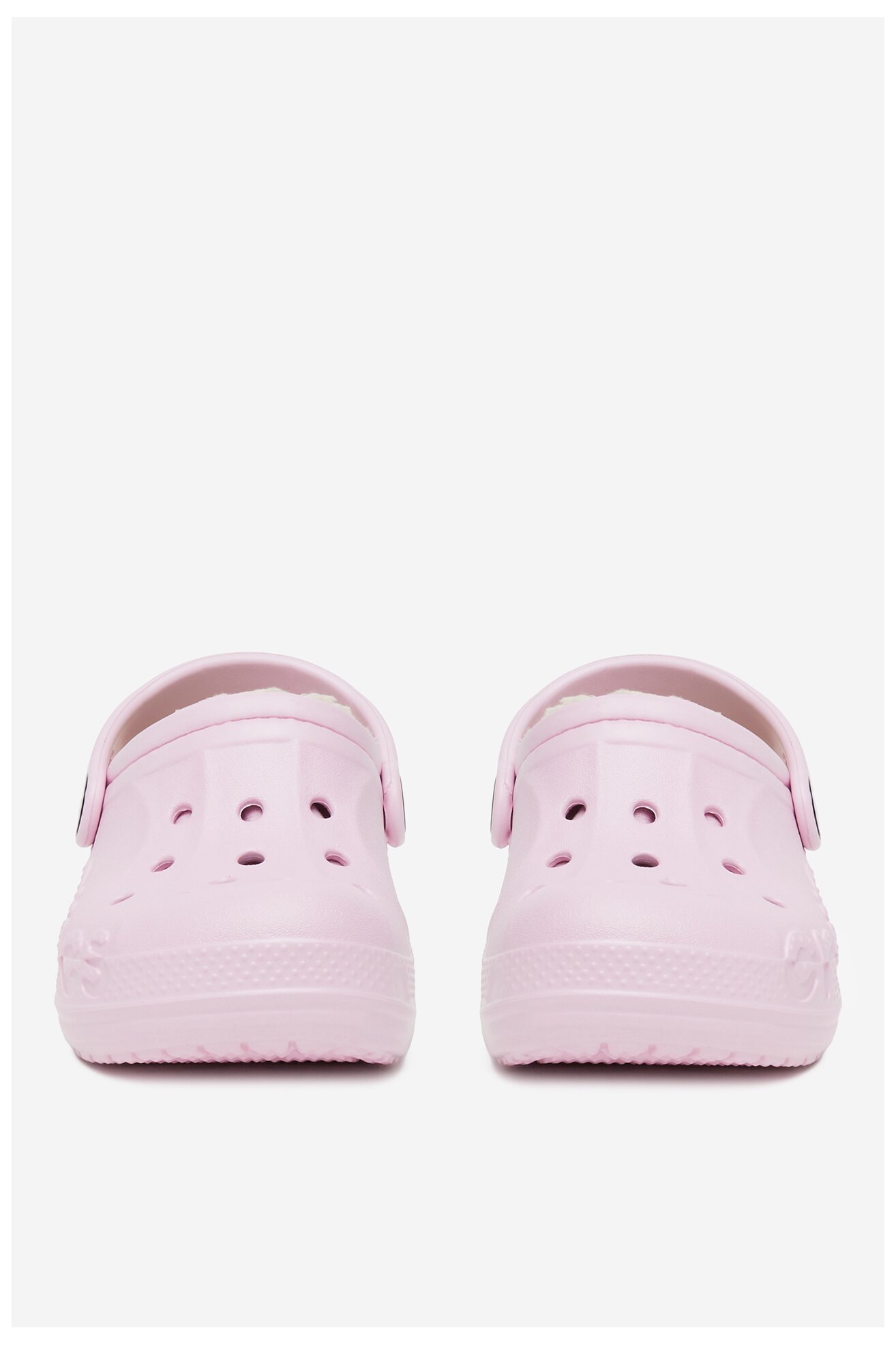 Șlapi pentru bazin Crocs C-BAYA LINED CLOG T 207501-79R ROZ