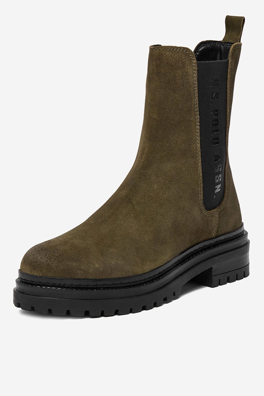 
                U.S. POLO ASSN. - Sztyblety skórzane - 5906751479858