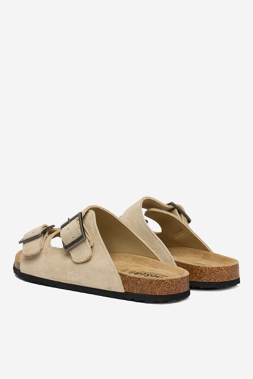 
                Go Soft - Klapki skórzane - 5907964095507