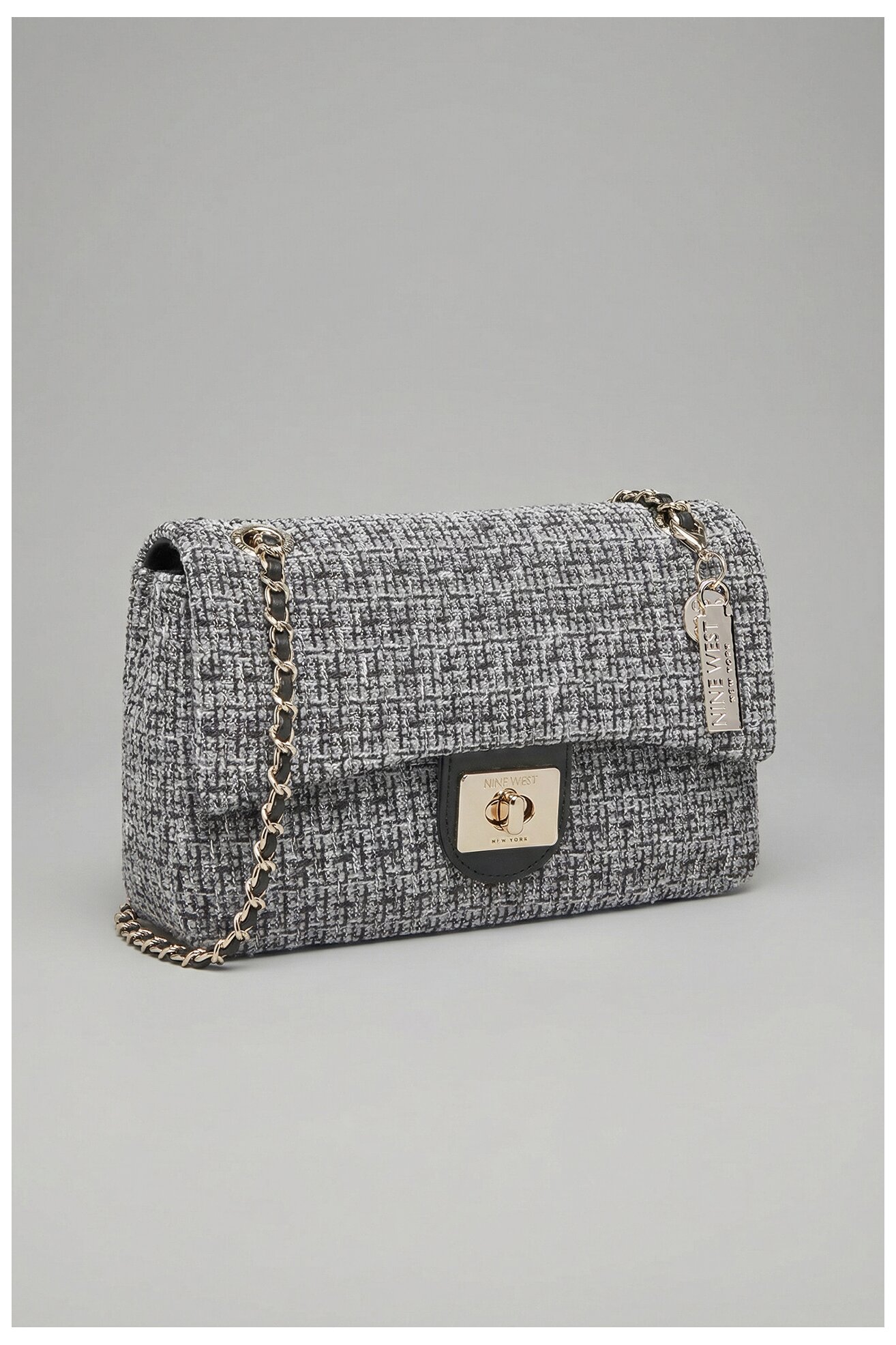 Дамска чанта NINE WEST EO-HUDSON-HARMONY-LDA8004A СИВ