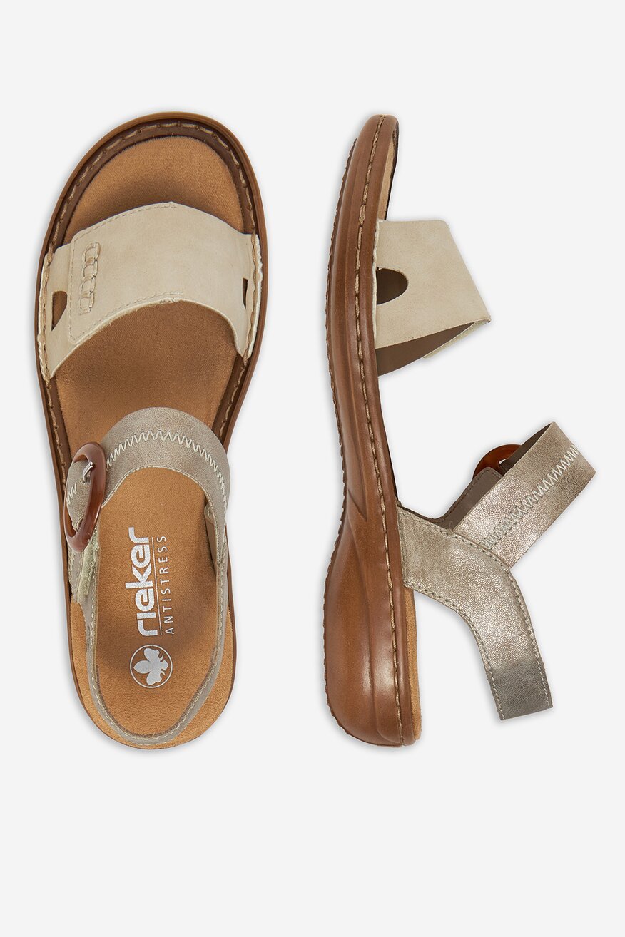 
                Szandál Rieker BÉZS - 2230078410571