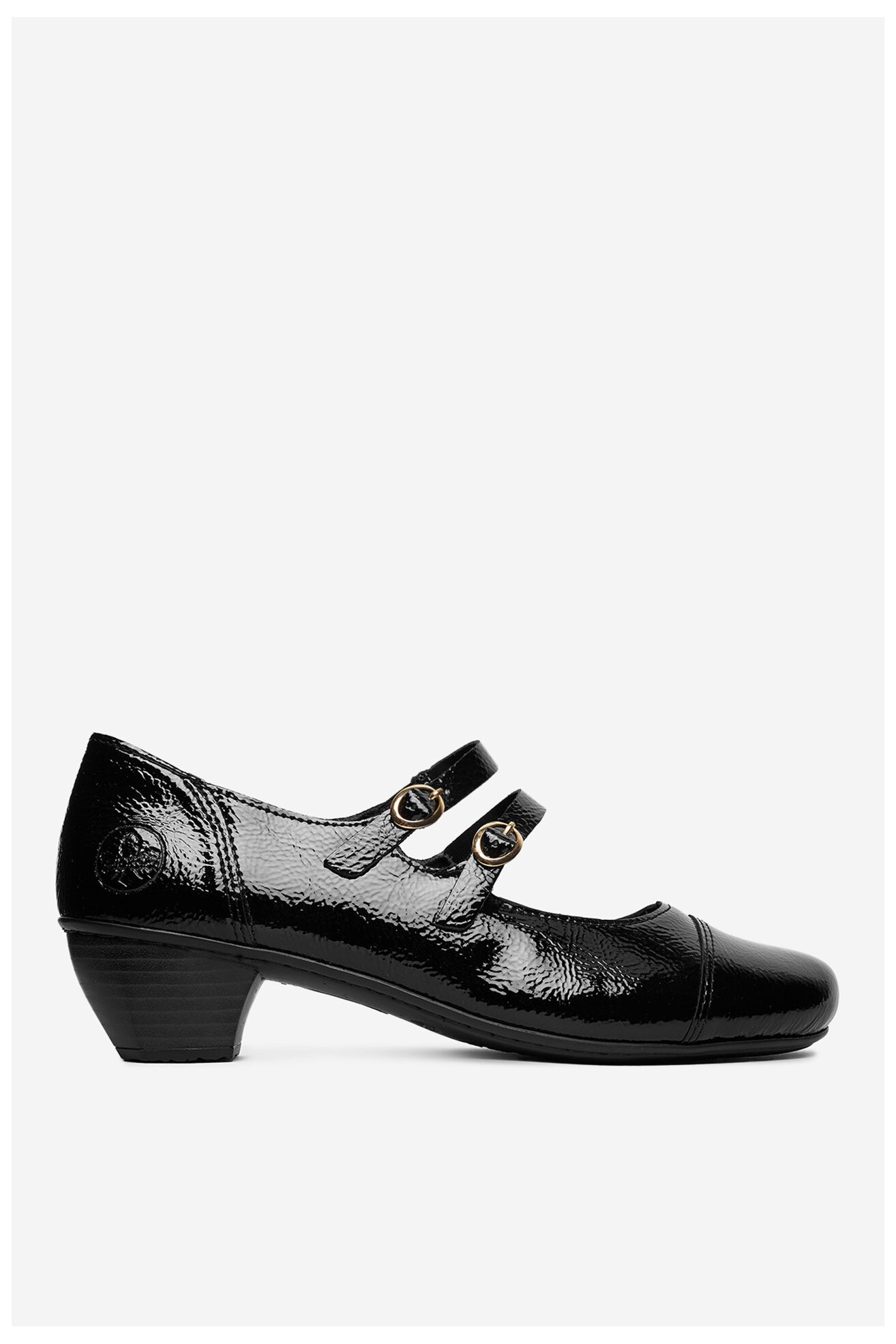 Елегантни обувки Rieker 41758-00 ЧЕРЕН