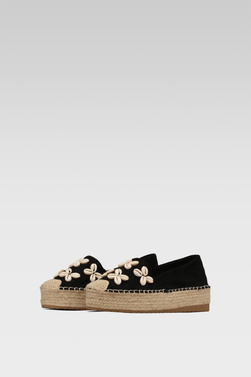 
                DeeZee - Espadryle na koturnie z platformą z aplikacją - 5903698561462