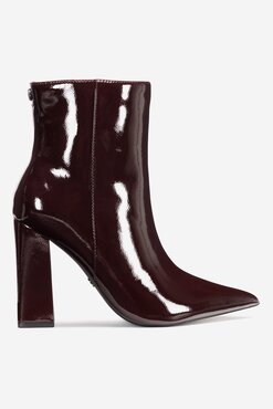 Botki NINE WEST WFA2829-1 Bordowy