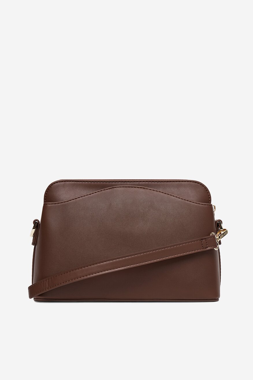Kézitáska NINE WEST SÖTÉTBARNA - 5906751297025
