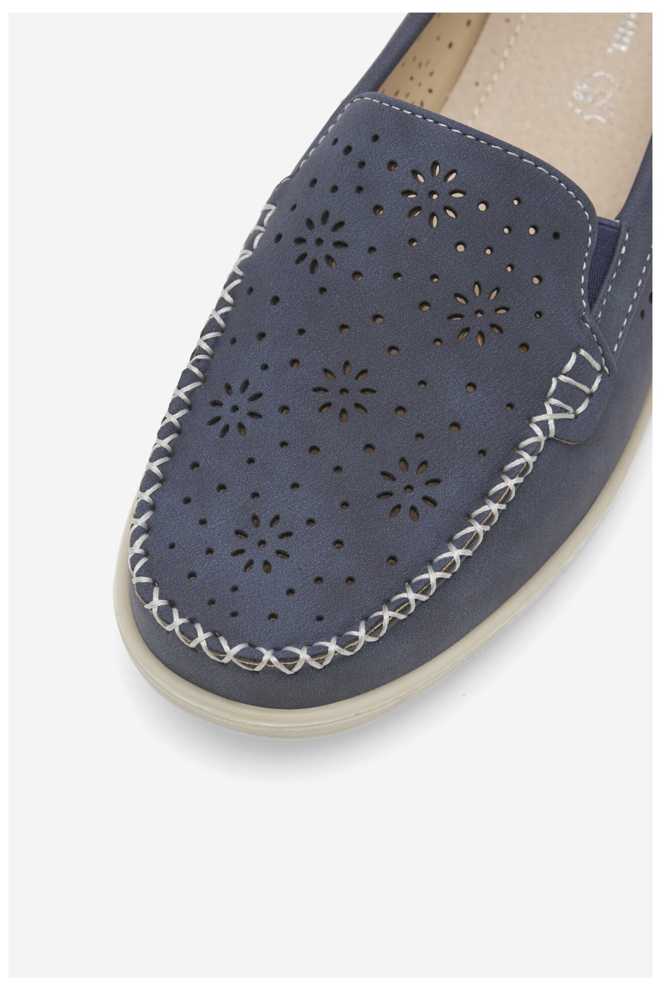 Mokaszin Clara Barson WSS21166-03 SÖTÉTKÉK