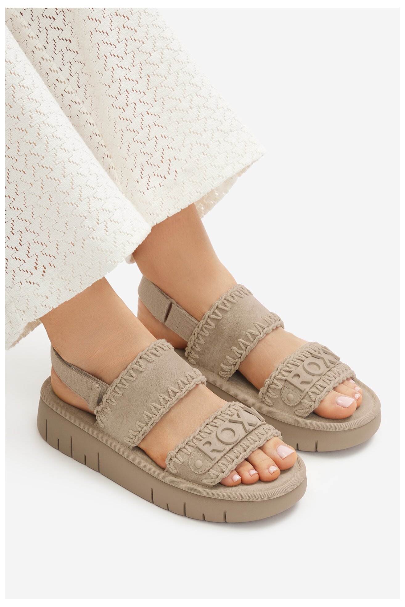 Sandały ROXY CEOB-HY62277-1 Beżowy