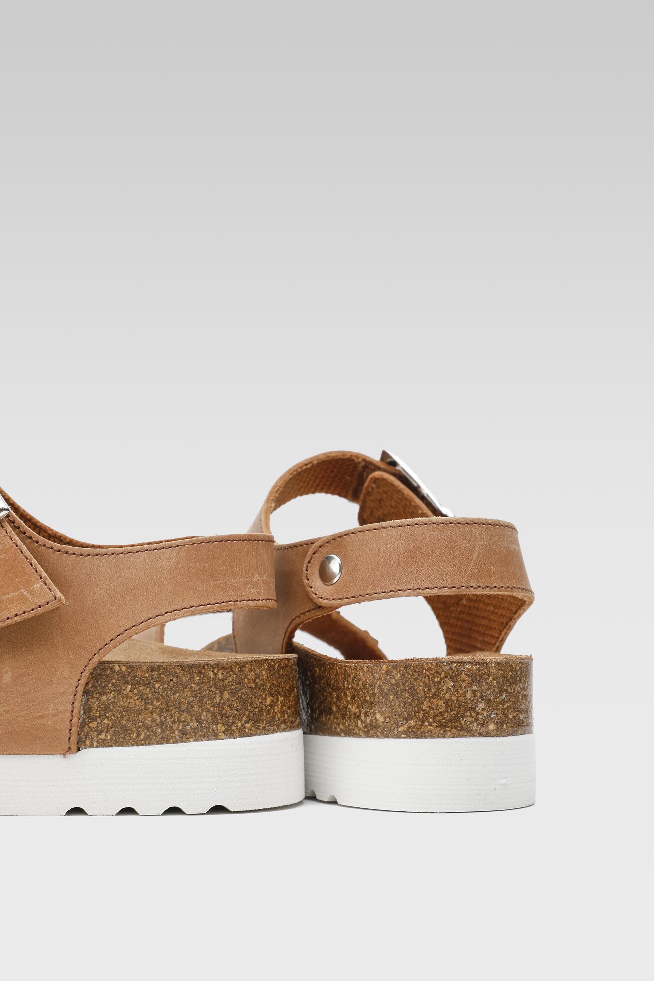 Sandały Scholl F29377 FILIPPA SANDAL MED 1175 Brązowy