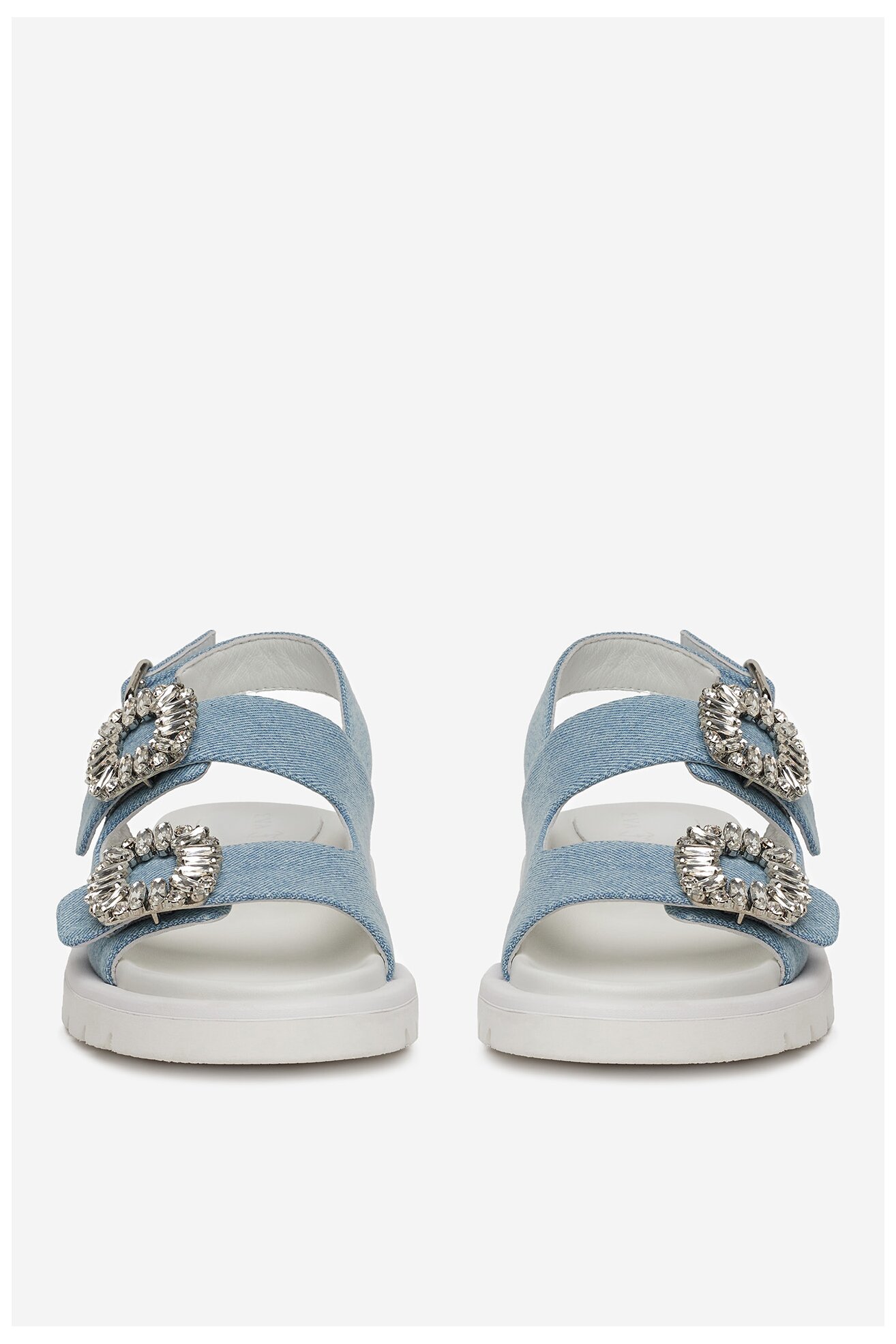 Сандалі EVA MINGE SNOWDROP-I75-563 ДЖИНСОВИЙ