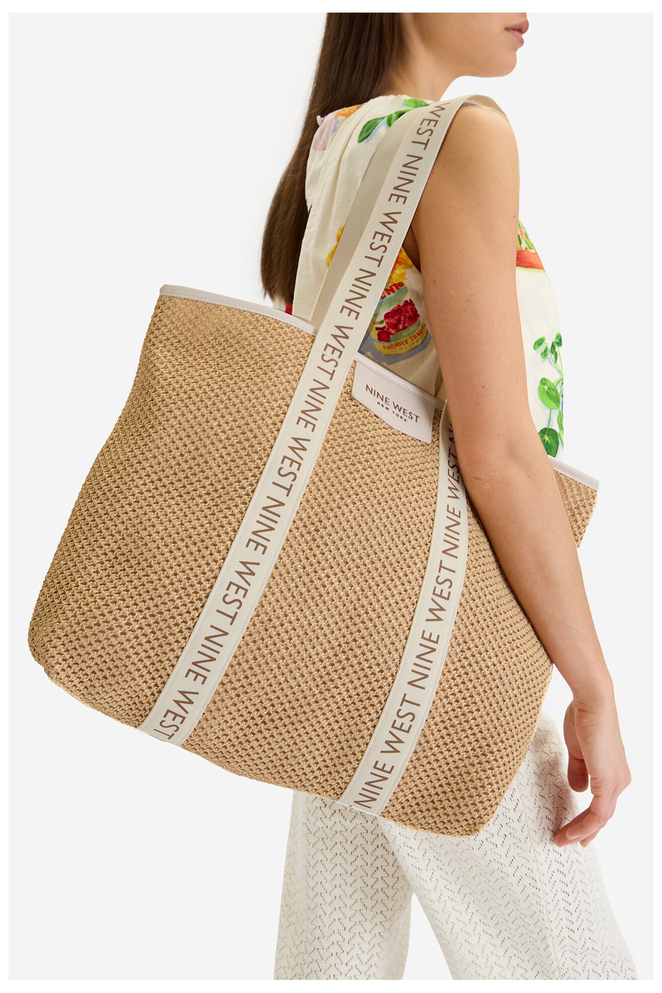 Сумка З Ремінцем NINE WEST CEO-AVENIA-LA374-4513-6 БІЛИЙ