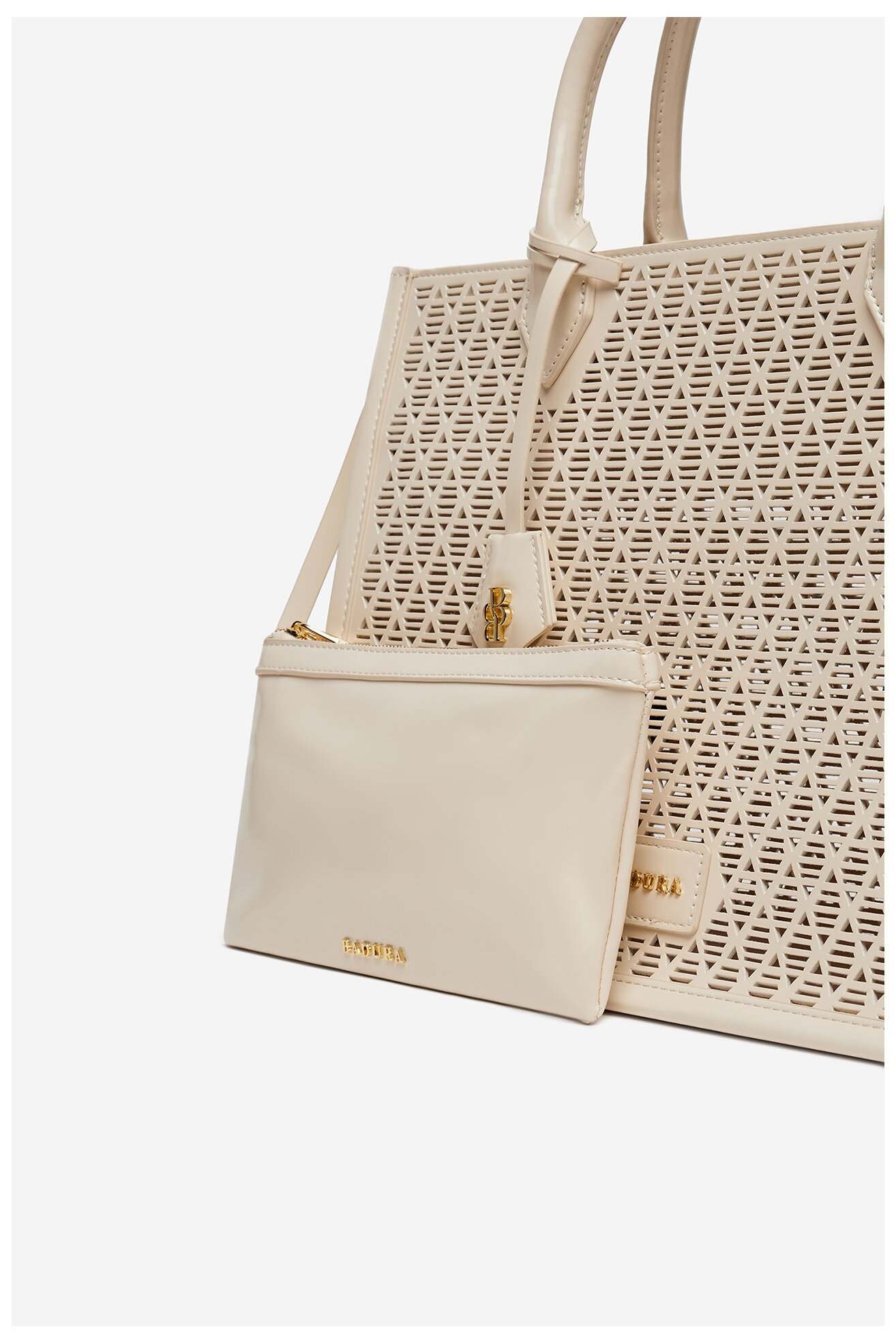 Kézitáska Badura WENN-02 BÉZS