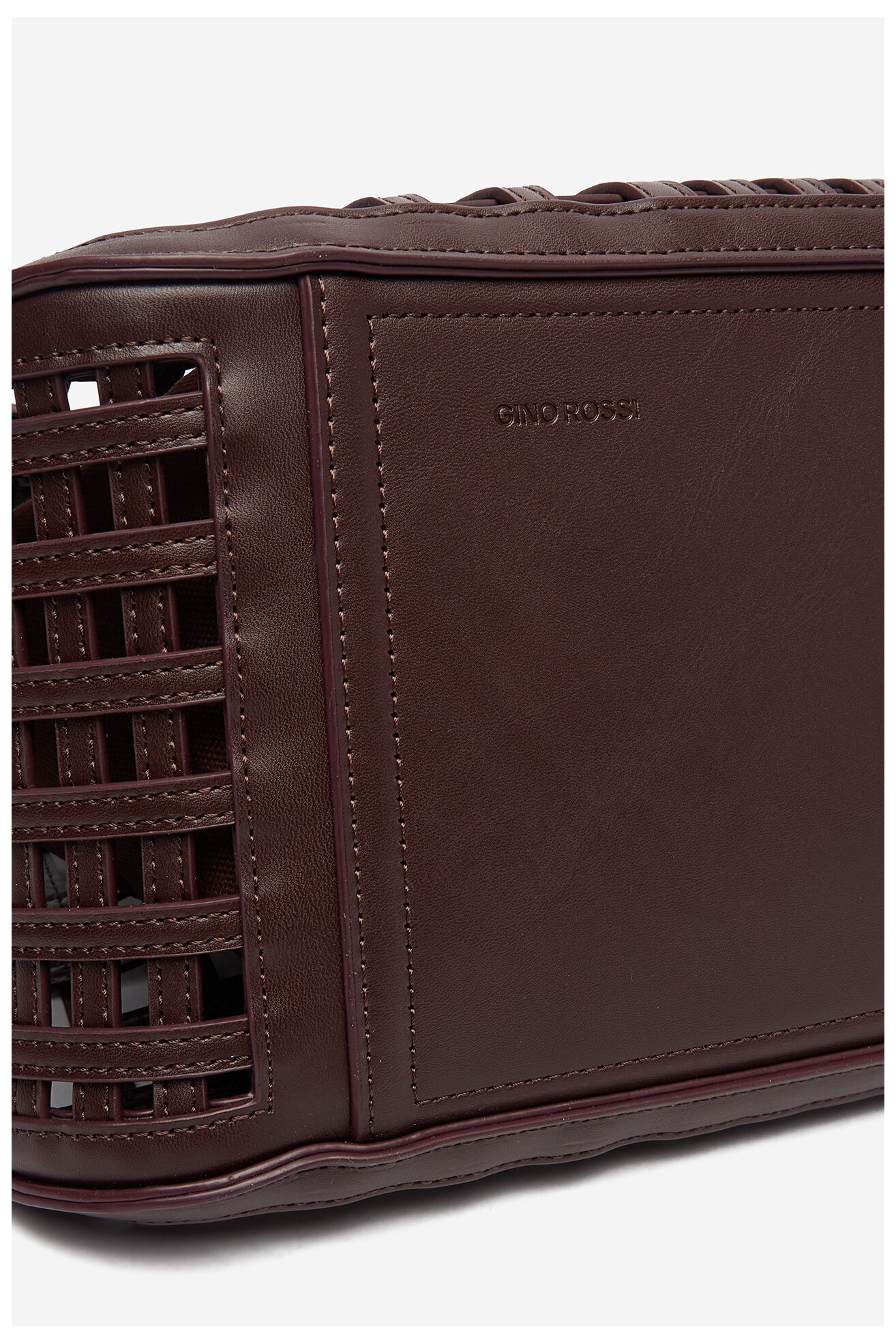 Сумка З Ремінцем Gino Rossi EO-LDA9109 ТЕМНО-КОРИЧНЕВИЙ