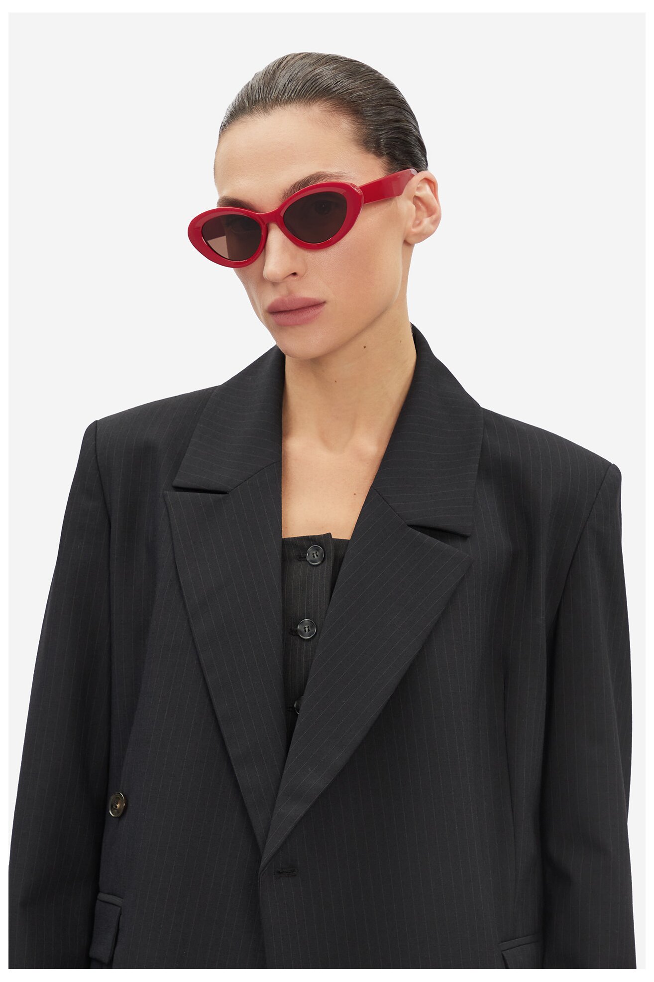 Ženske sunčane naočare Jenny 4WF-014-SS25 CRVENA