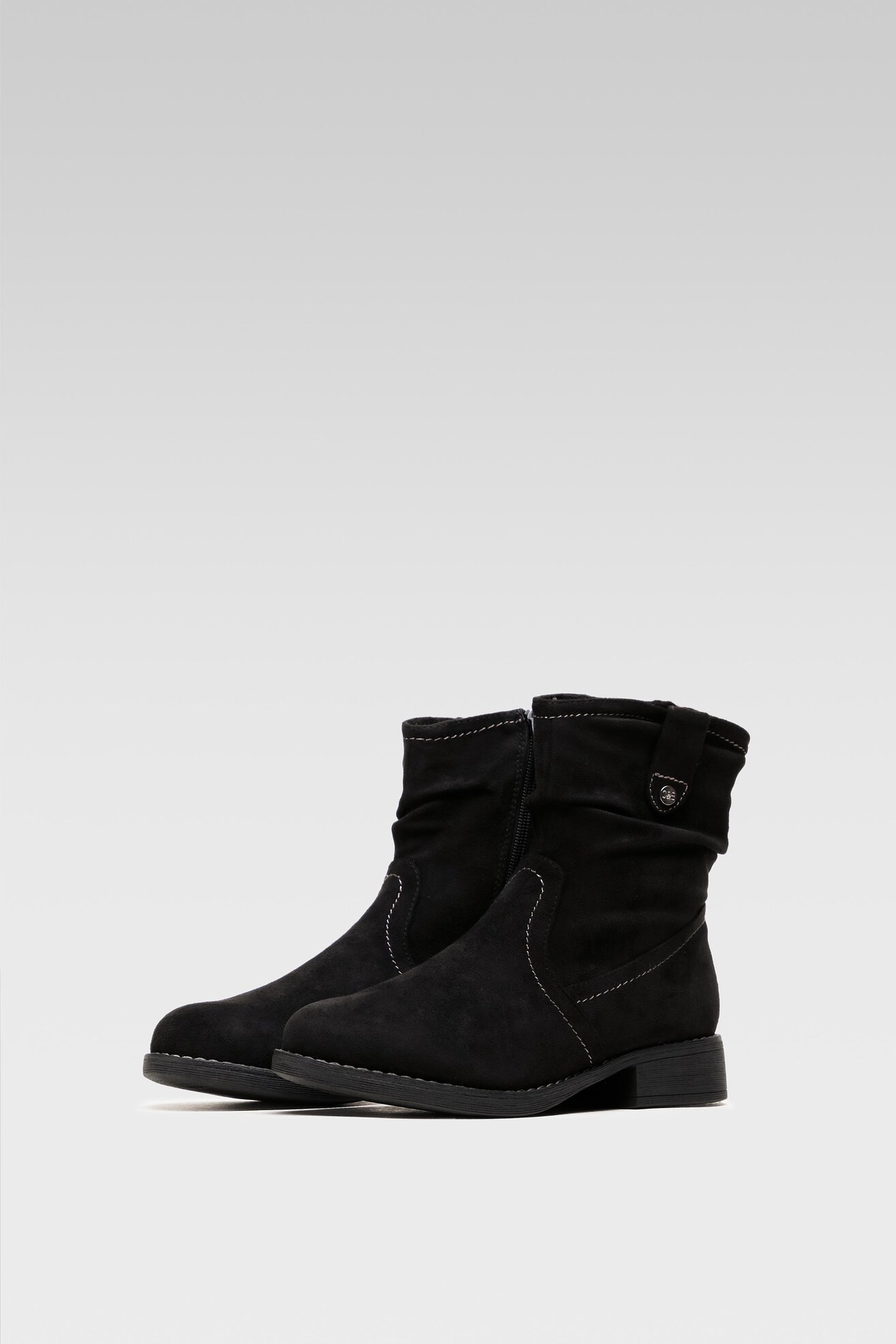 Botki Clara Barson WYL2895-1 Czarny