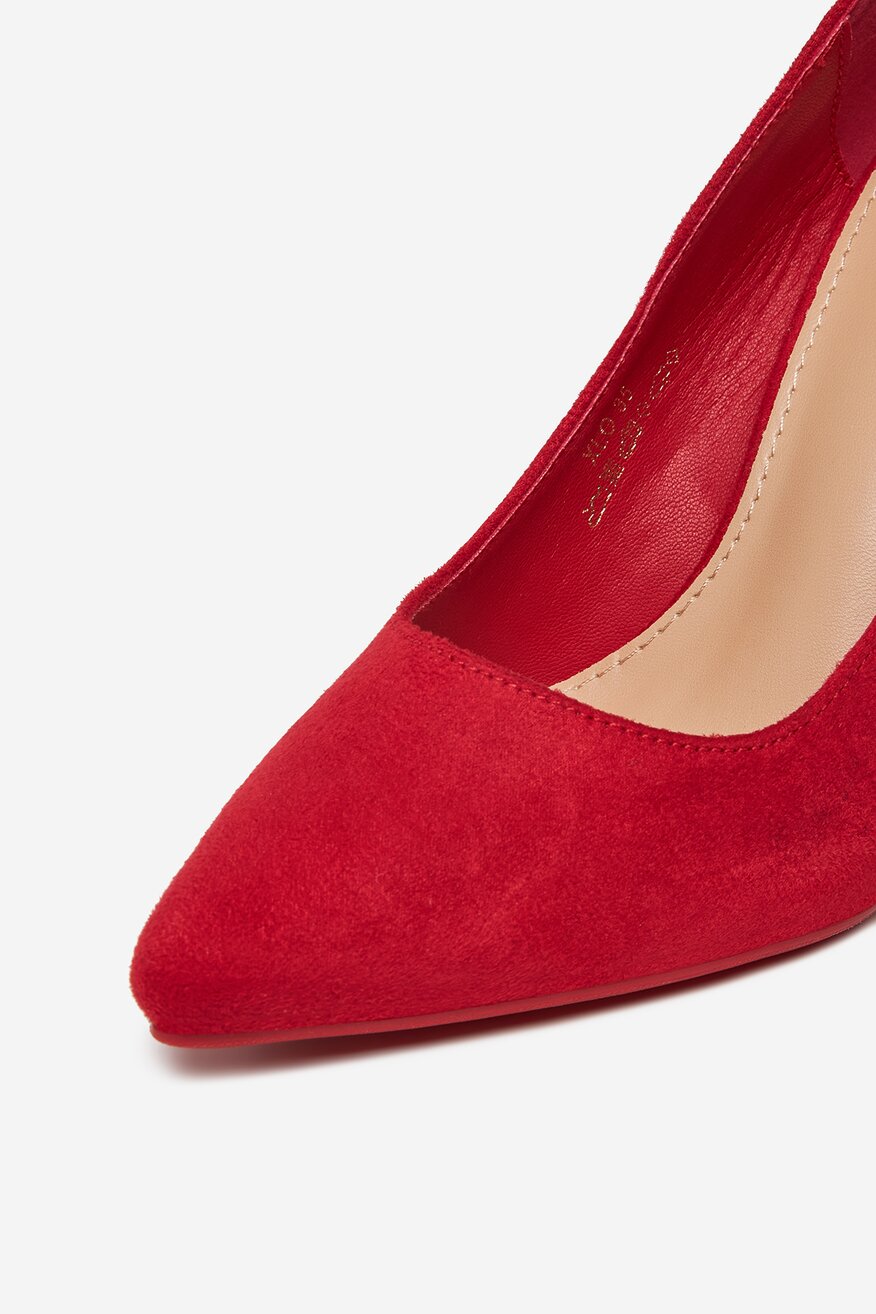 Pantofi cu toc DeeZee ROŞU - 5906751107713
